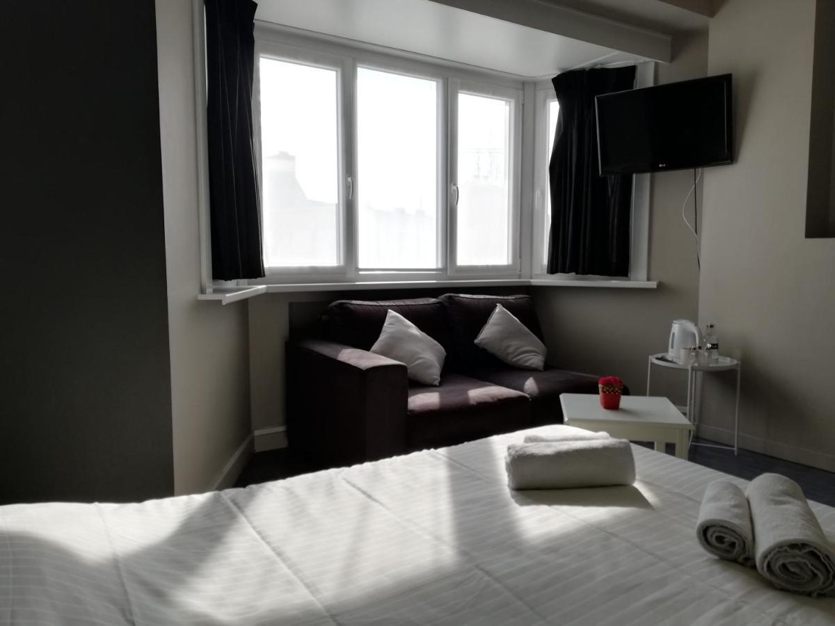 Logies Het Maantje Hotel De Panne Luaran gambar