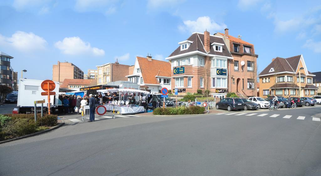Logies Het Maantje Hotel De Panne Luaran gambar